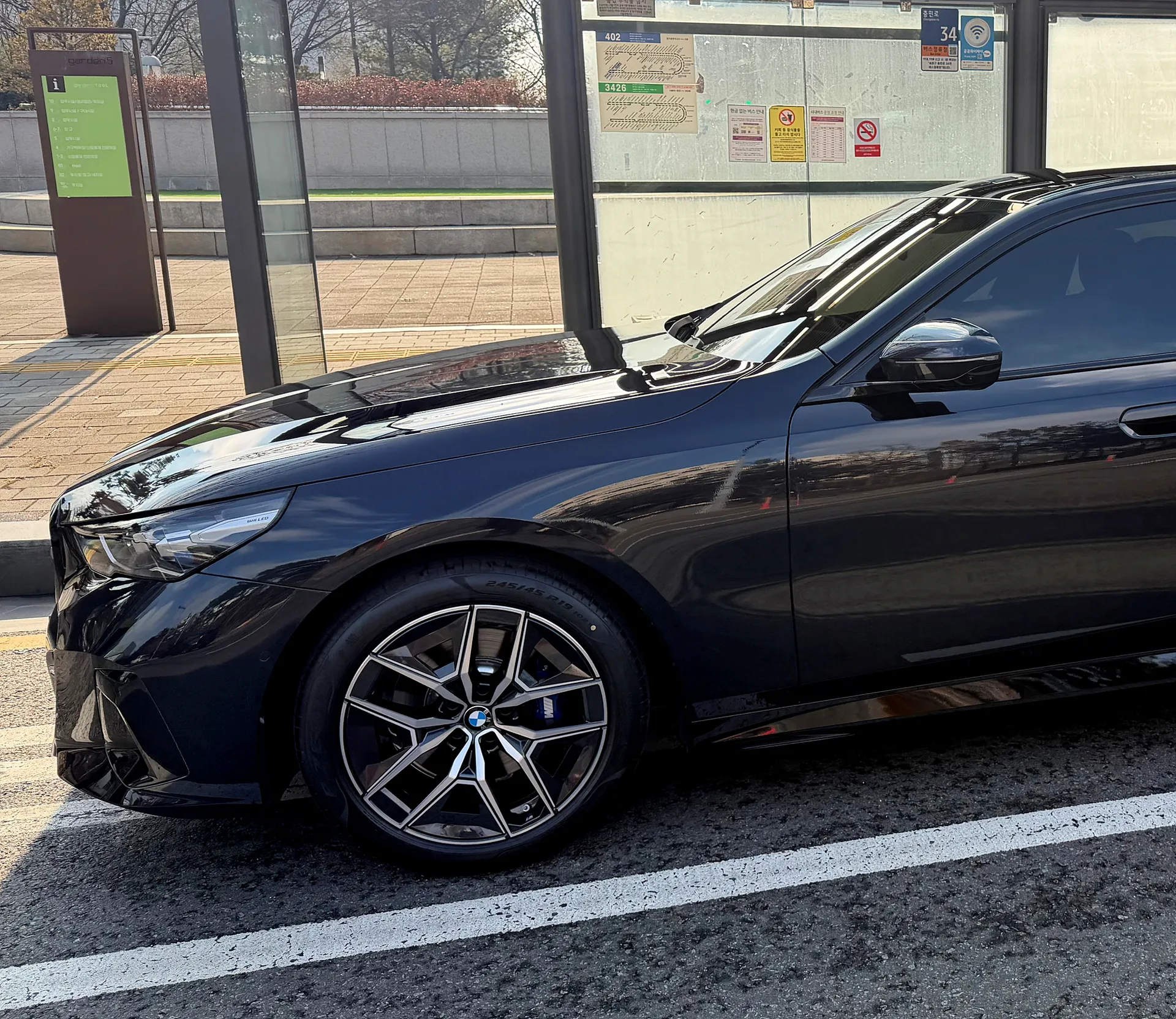 BMW 5시리즈 520i msp 장기렌트 출고 사진