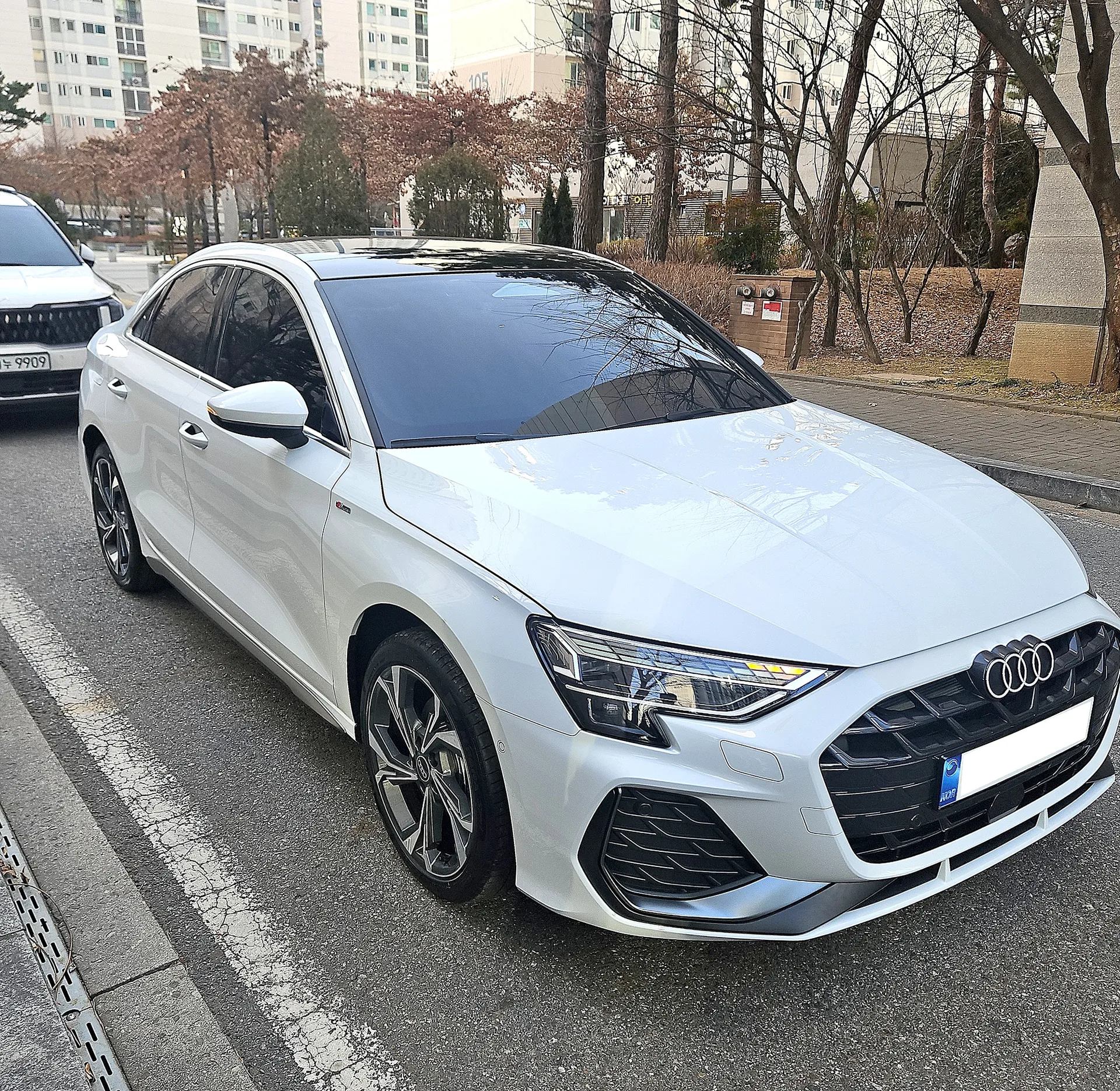 아우디 A3 장기렌트 출고 사진