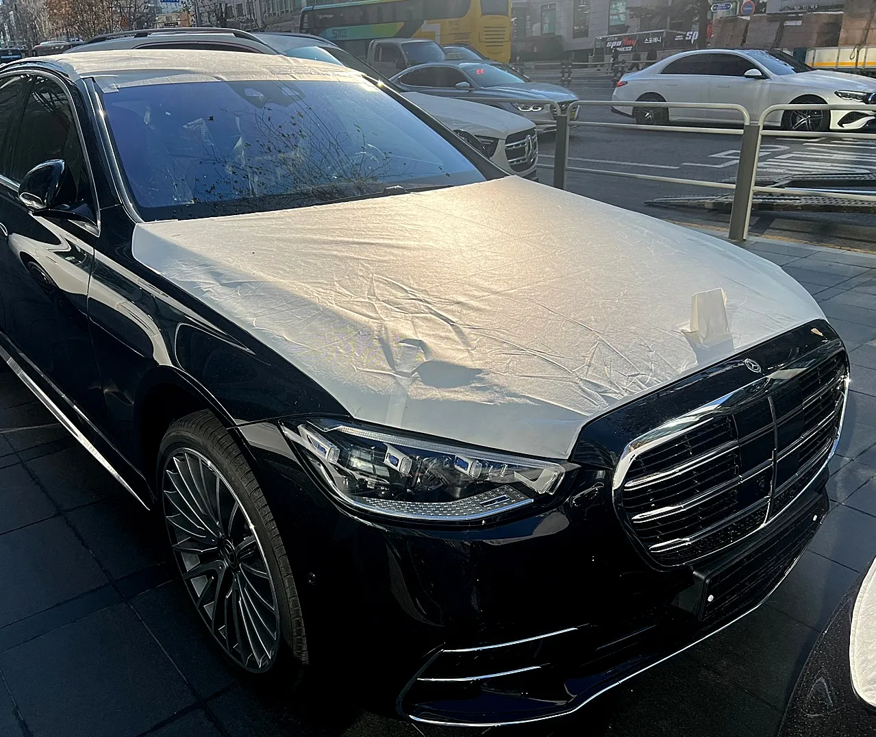 벤츠 S클래스 S500  장기렌트 출고 사진