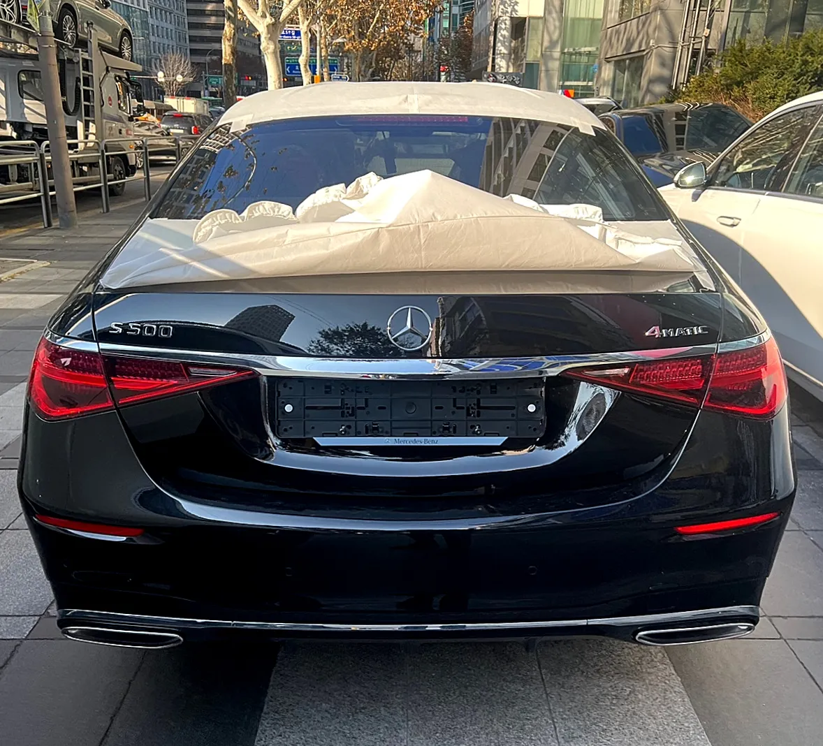 벤츠 S클래스 S500  장기렌트 출고 사진