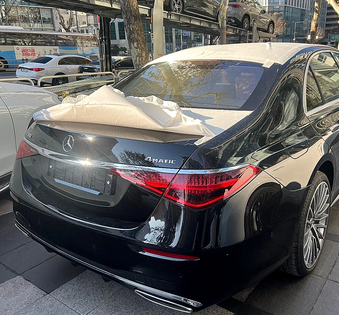 벤츠 S클래스 S500  장기렌트 출고 사진