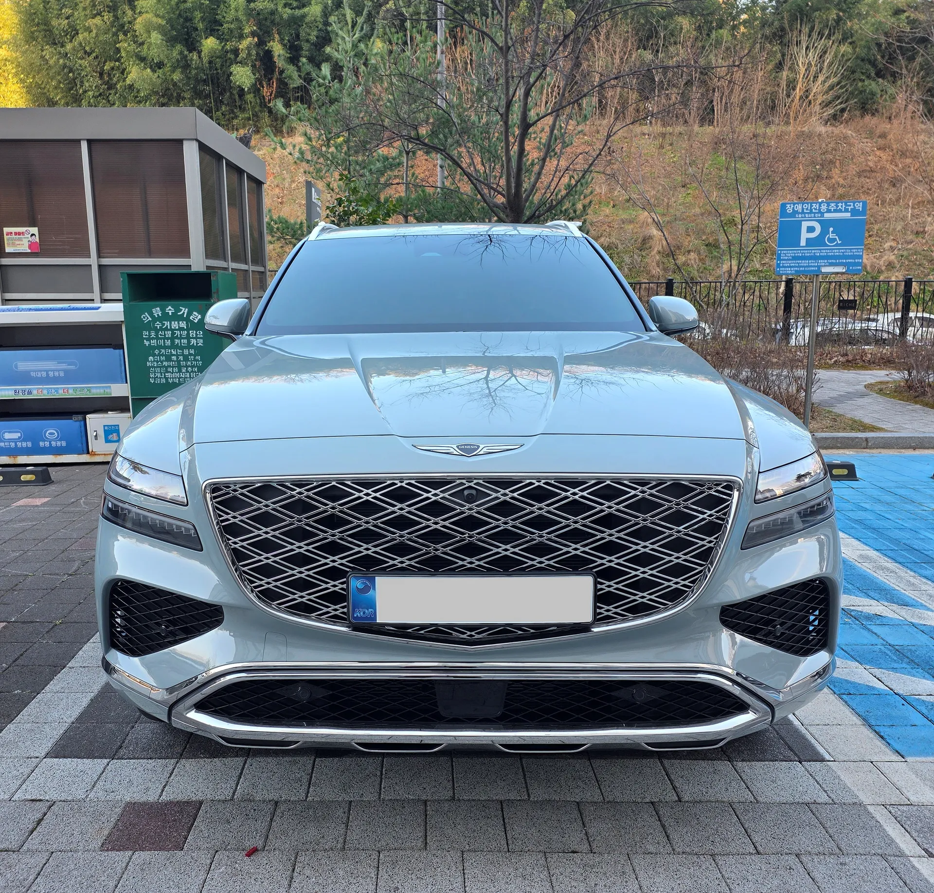 제네시스 GV80 장기렌트 출고 사진
