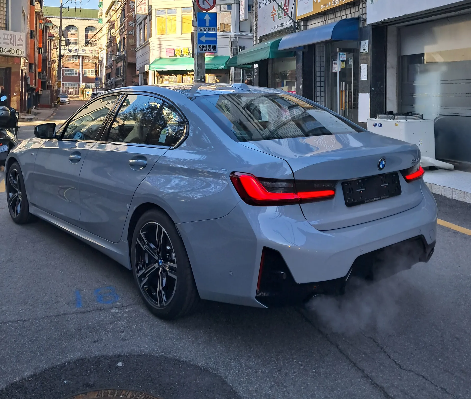 BMW 3시리즈 320i msp 장기렌트 출고 사진