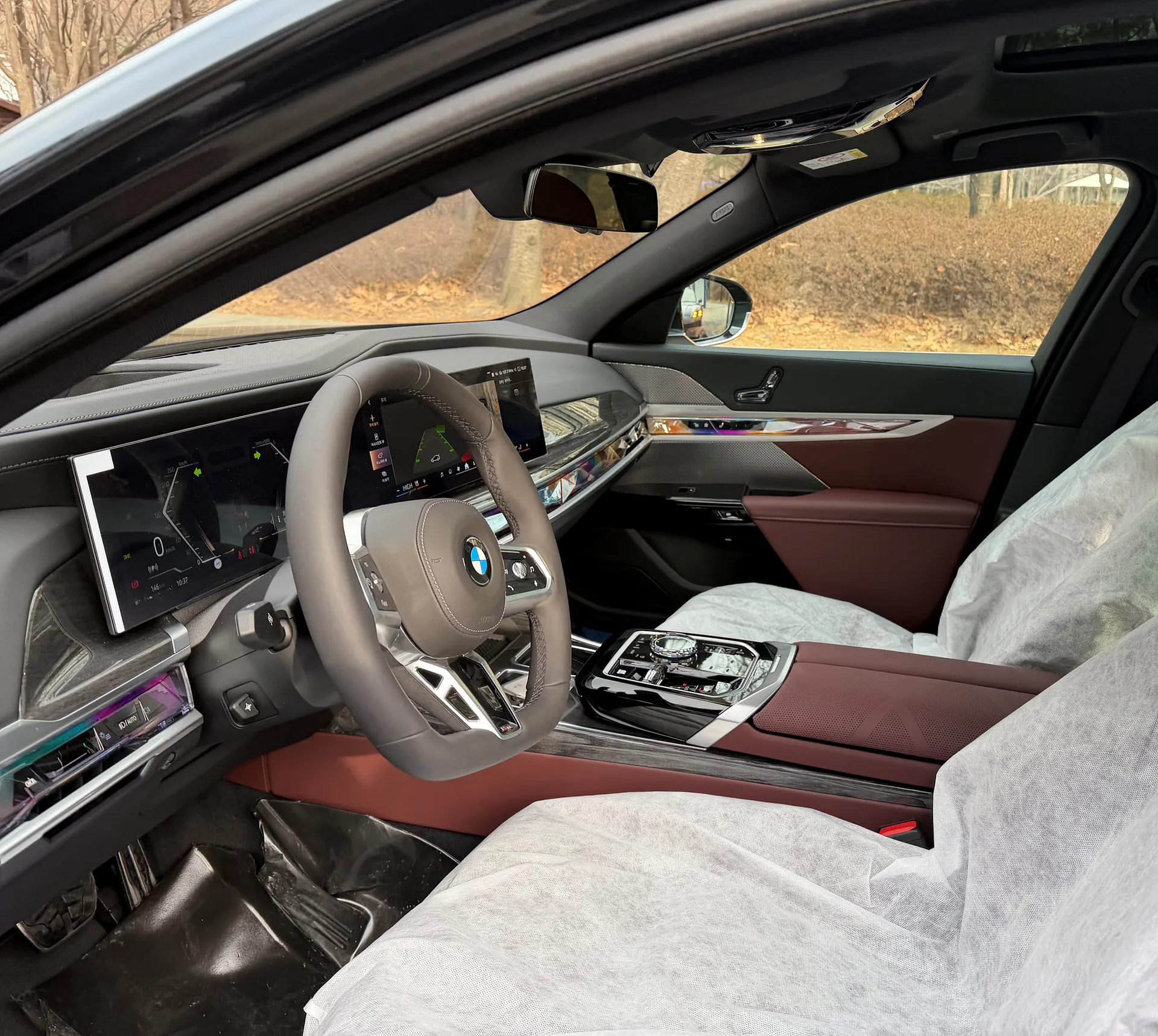 BMW 740d 장기렌트 출고 사진