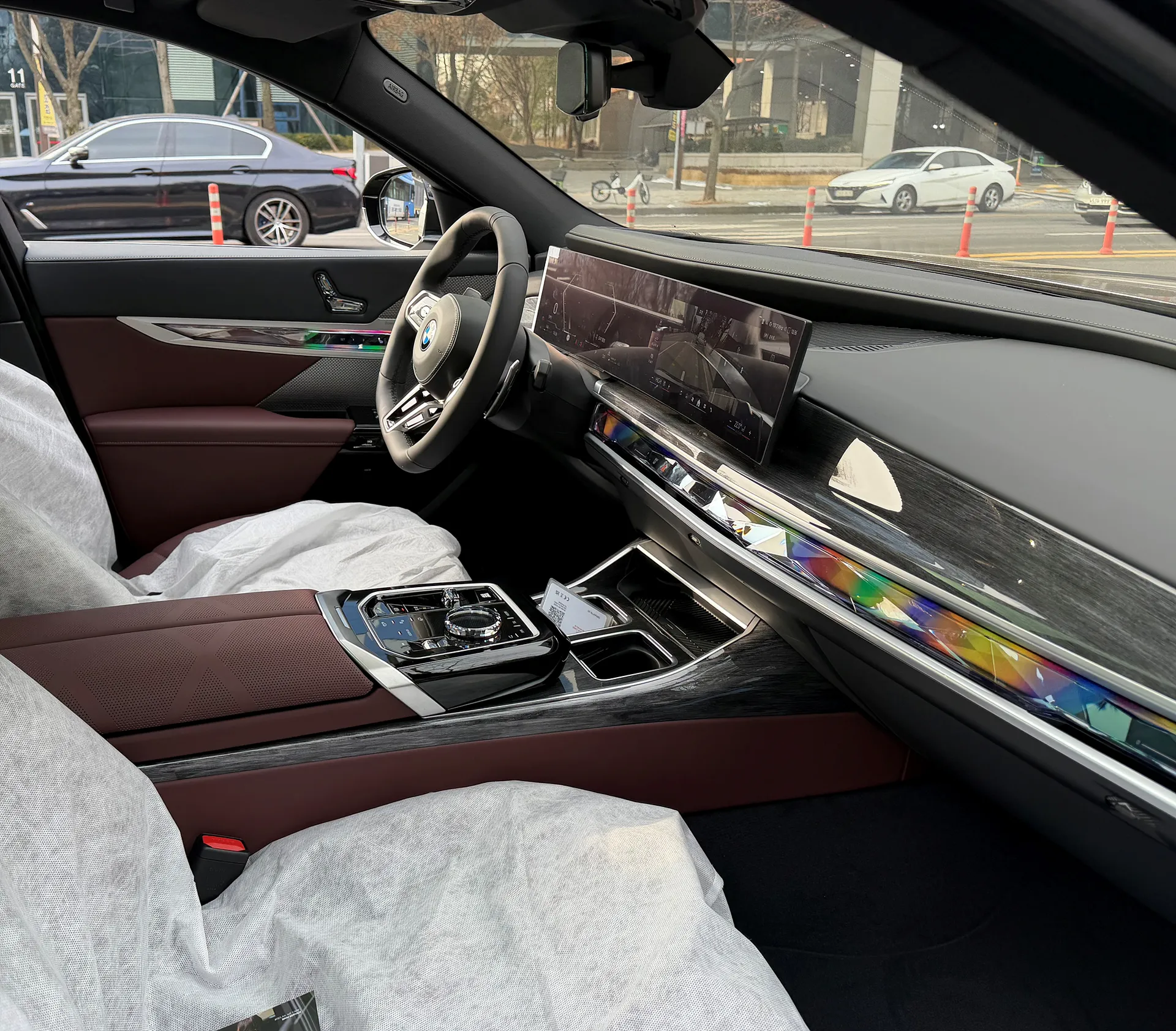 BMW 740d 장기렌트 출고 사진