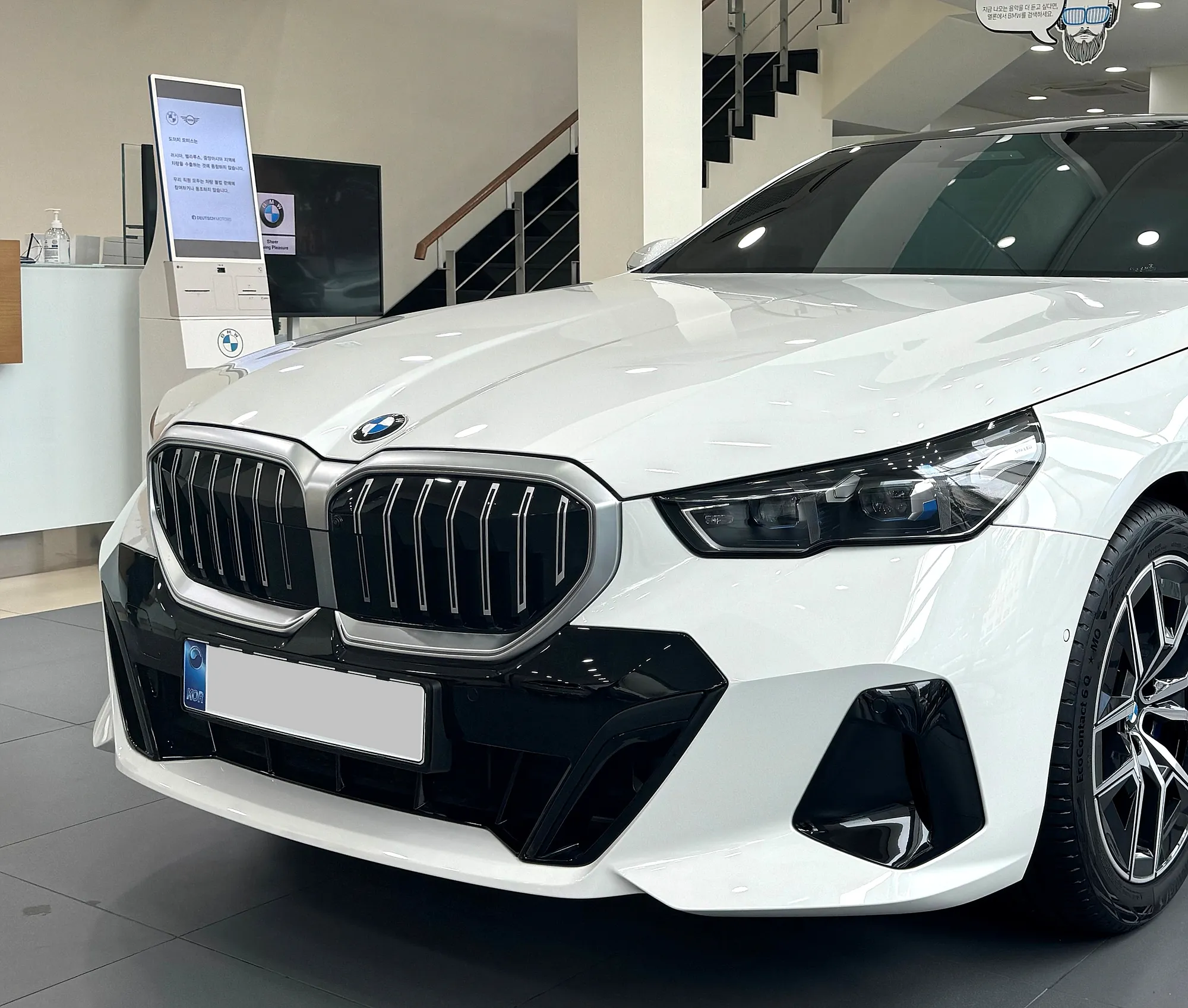 BMW 5시리즈 장기렌트 출고 사진
