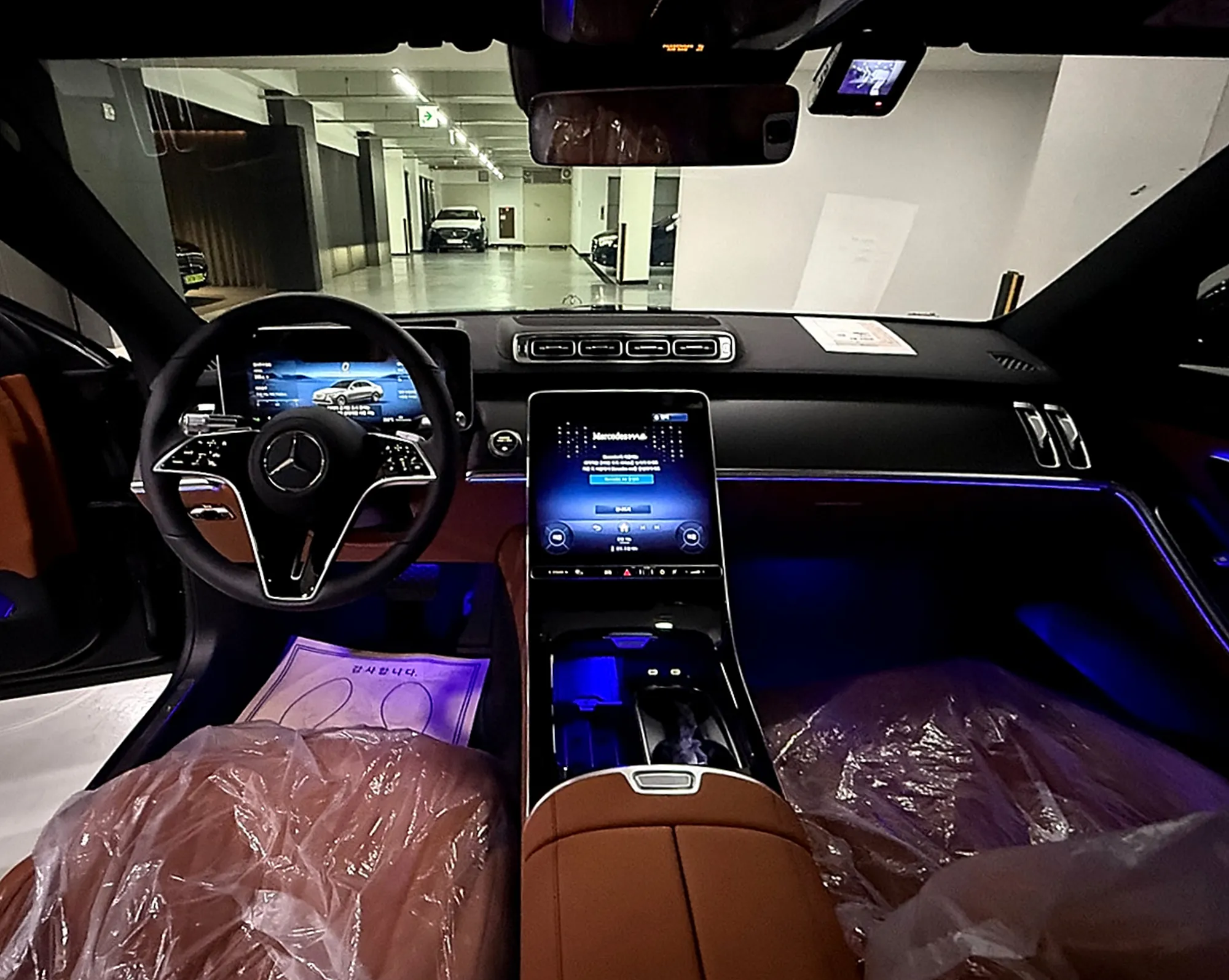 벤츠 S클래스 S350d 장기렌트 출고 사진