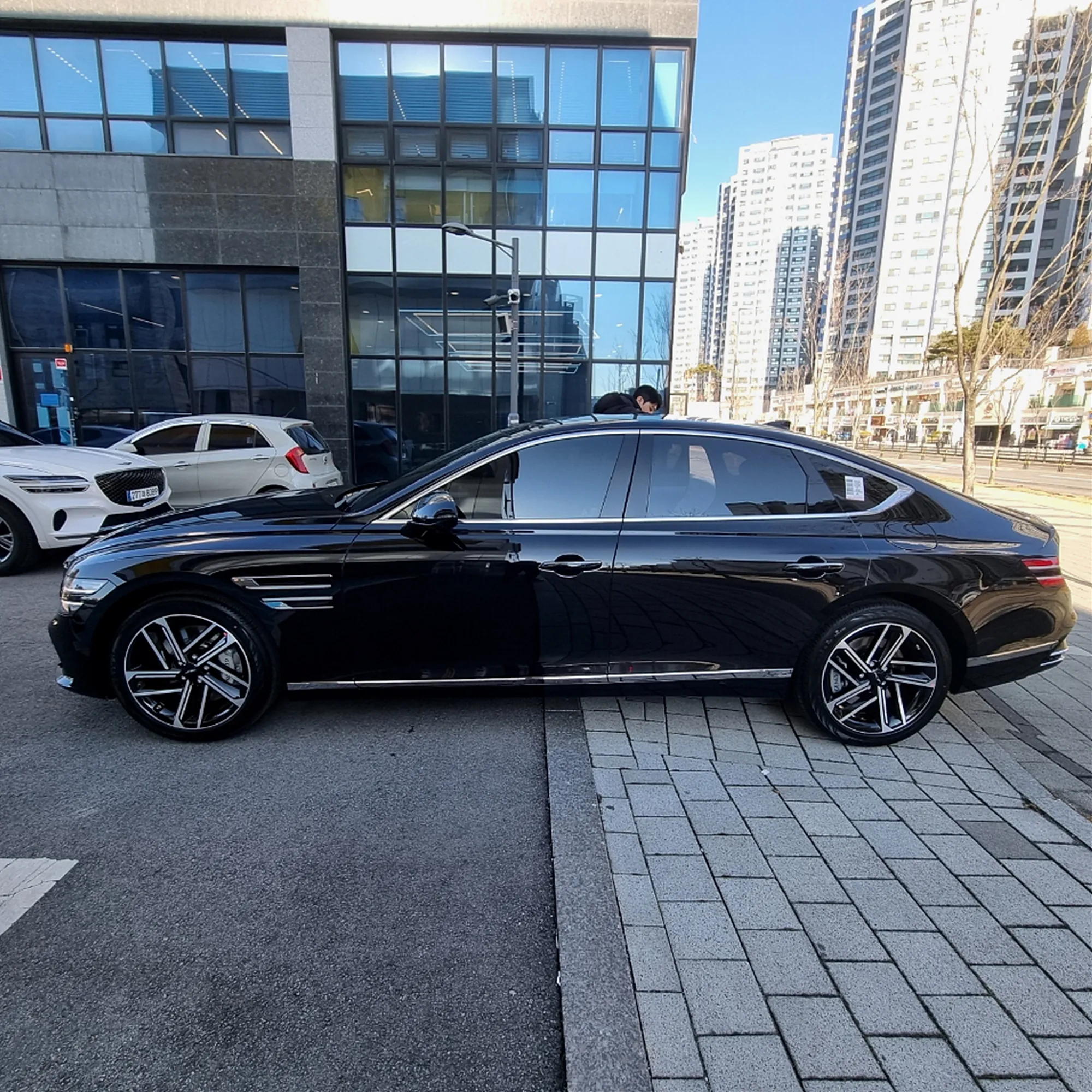 G80 장기렌트 출고 사진