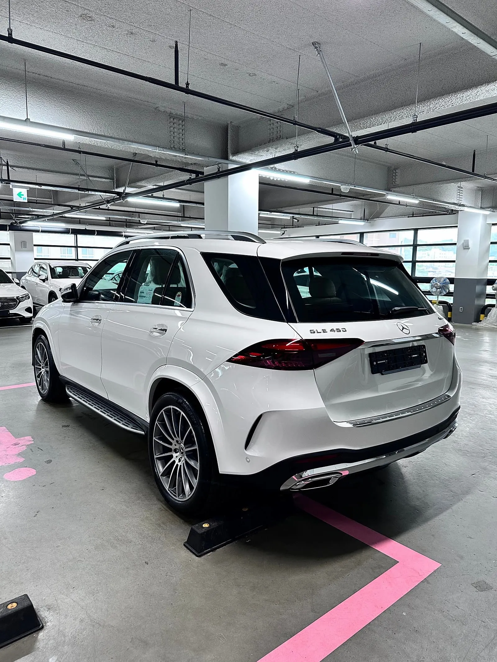 GLE 450 장기렌트 출고 사진