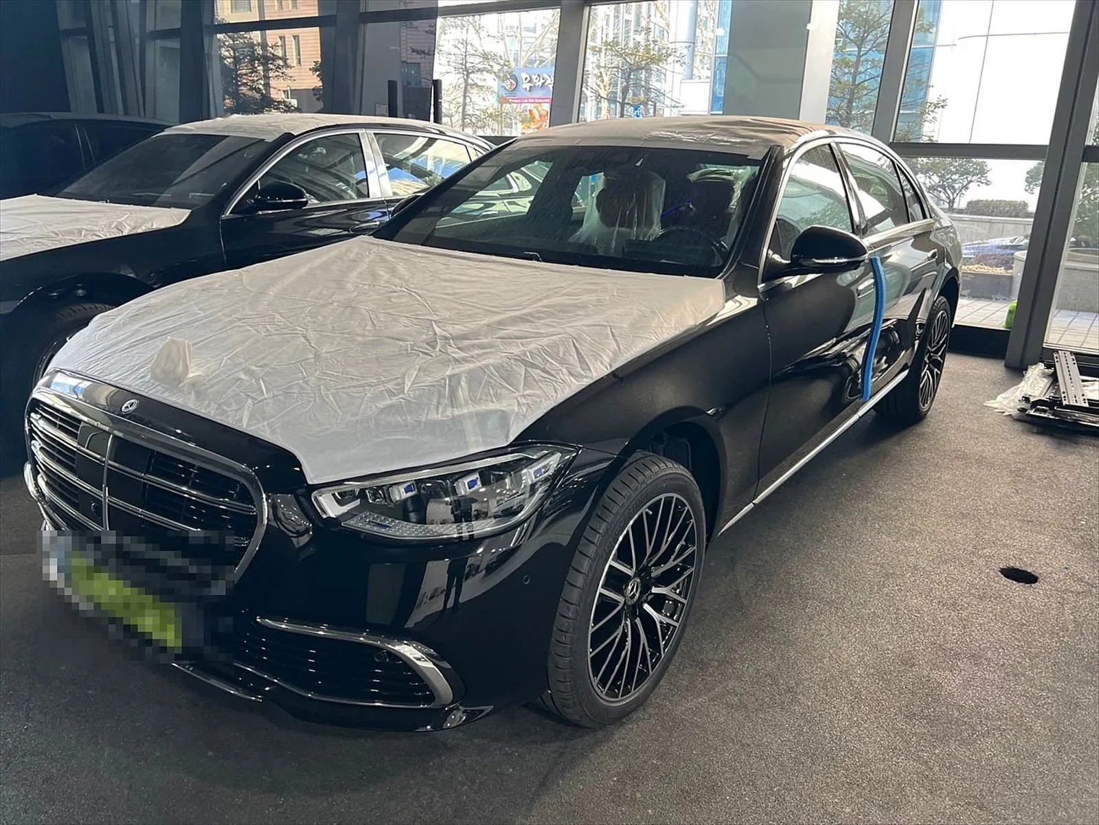 S450 장기렌트 출고 사진