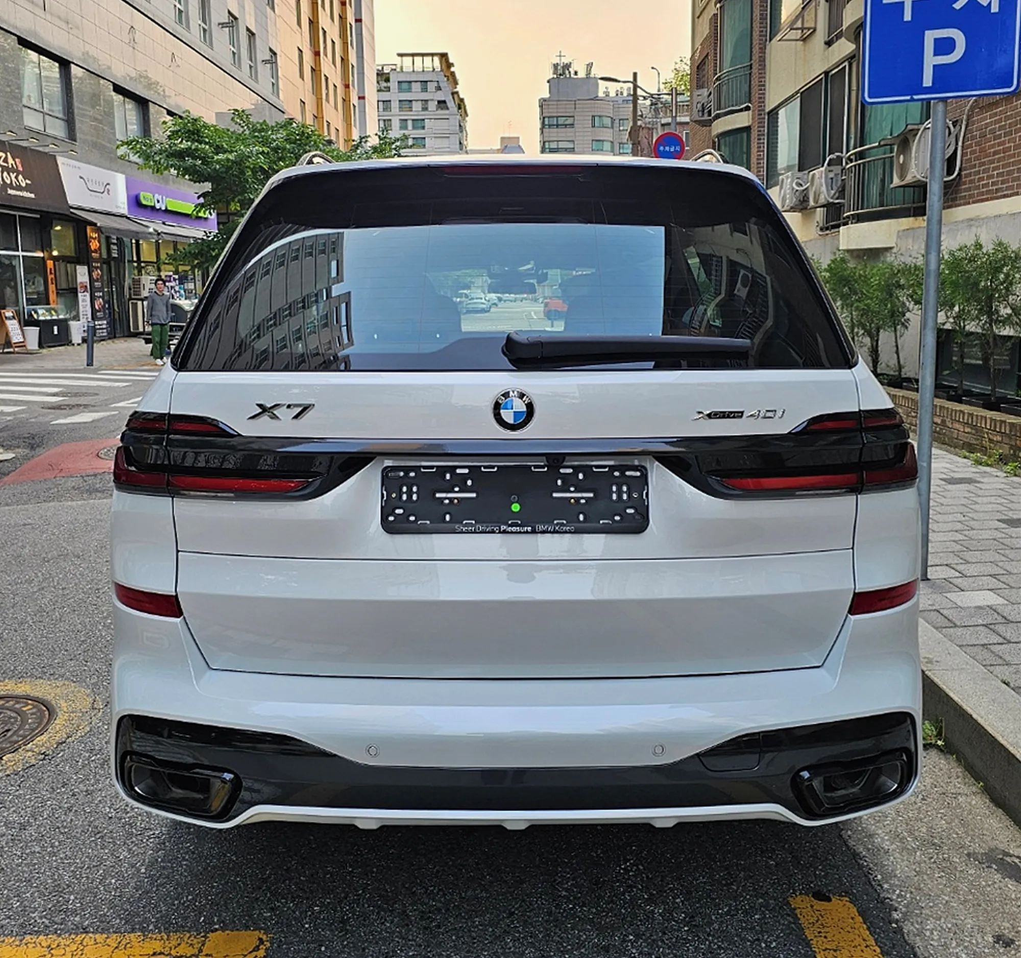 BMW X7 40i 장기렌트 출고 사진