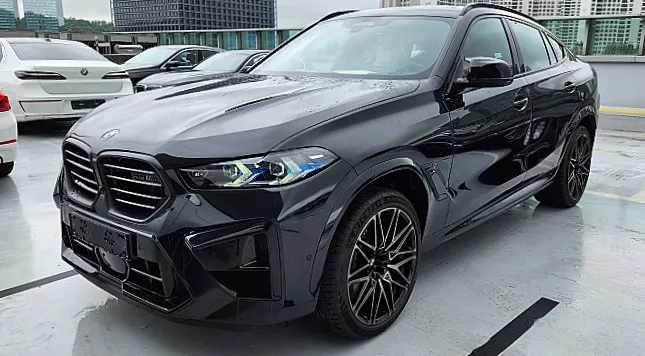 BMW X6 M  장기렌트 출고 사진