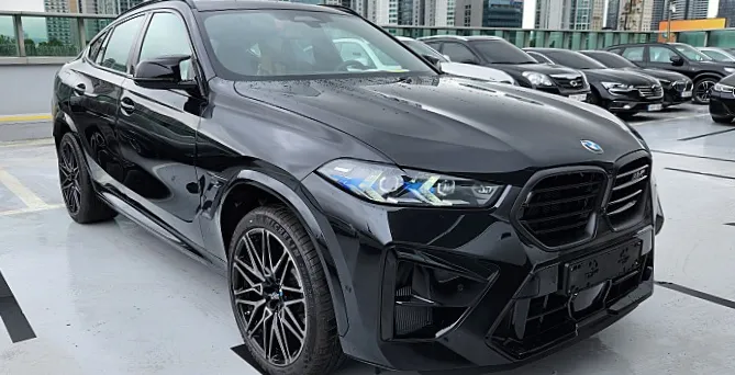 BMW X6 M  장기렌트 출고 사진