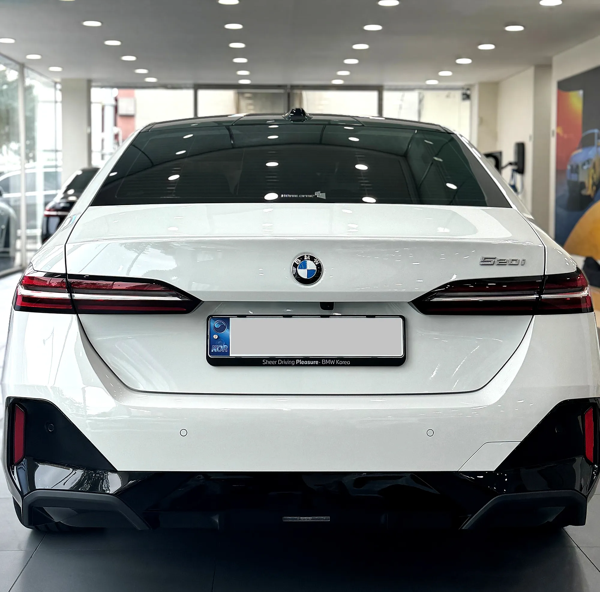 BMW 5시리즈 장기렌트 출고 사진